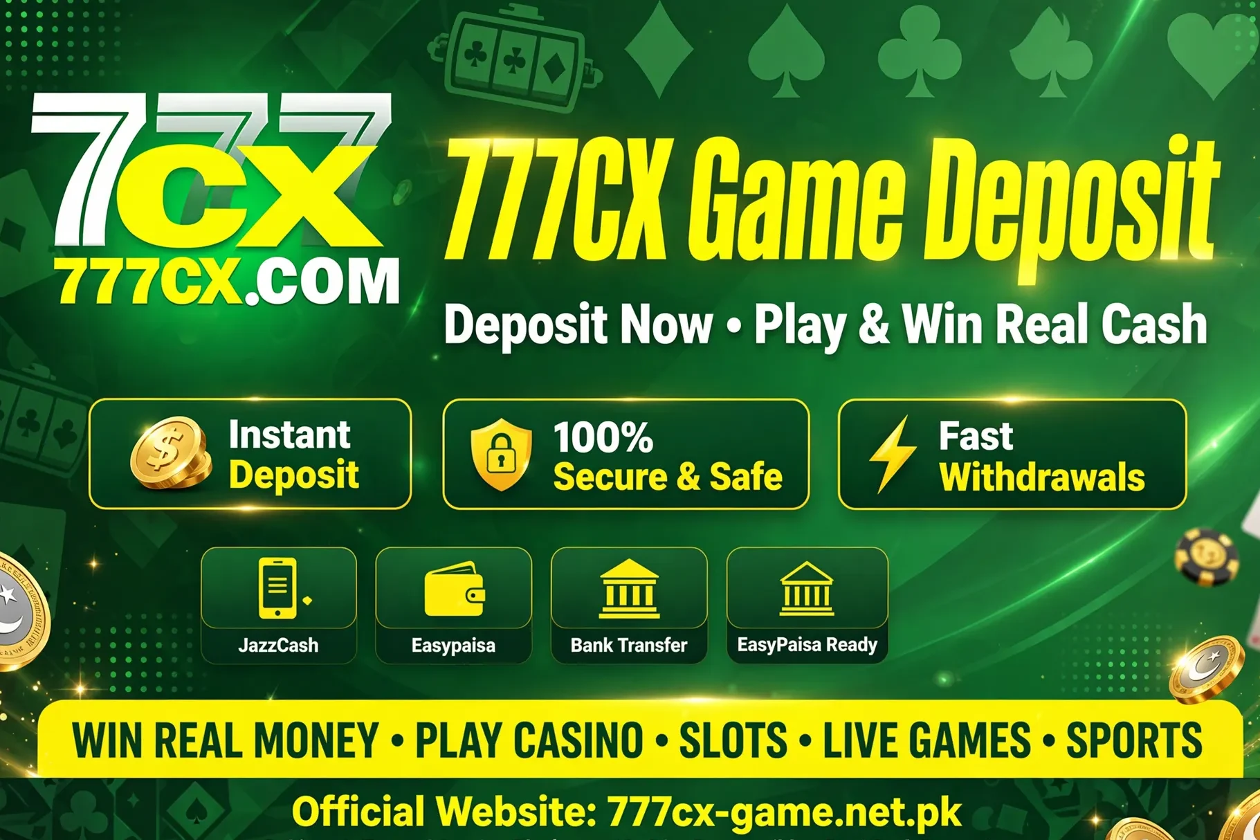 777CX Game Deposit