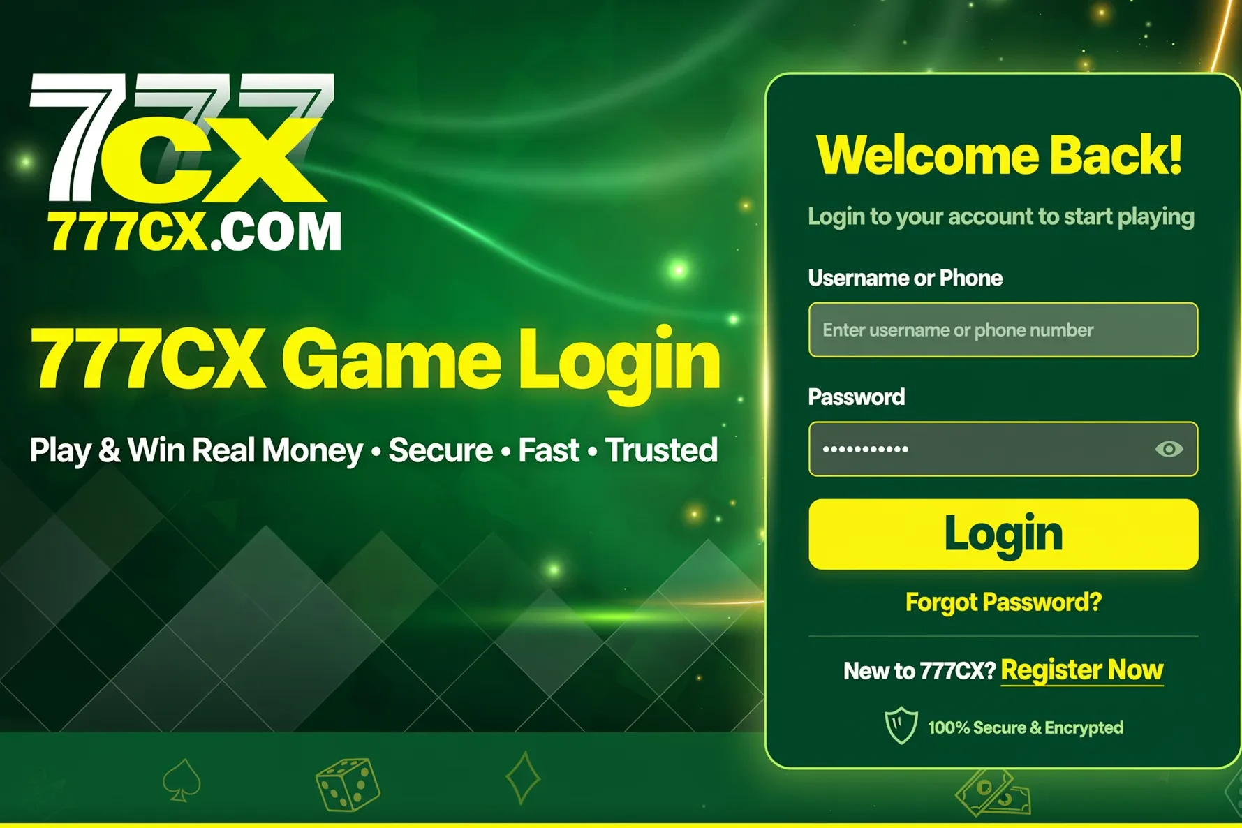 777CX Game Login